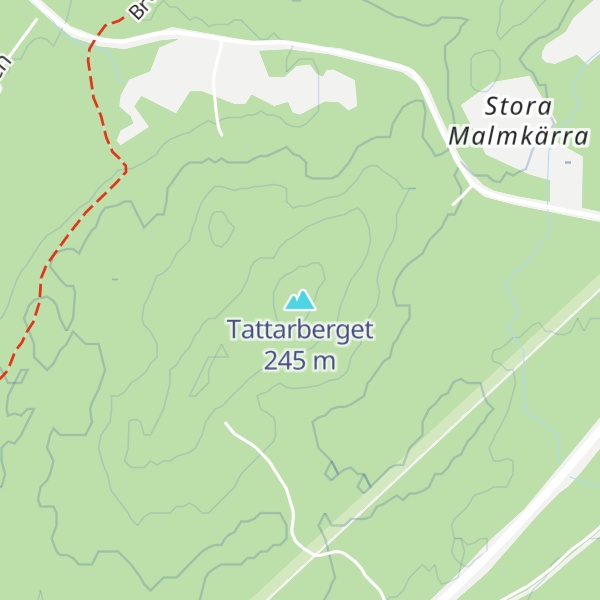 Map of Tattarberget