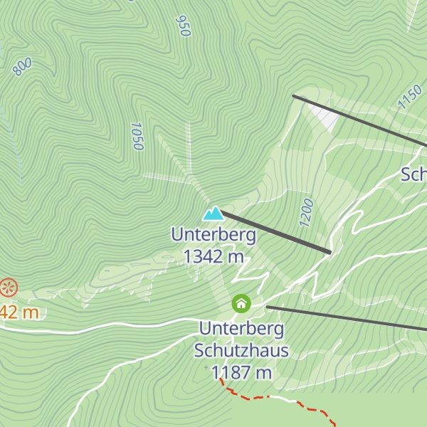 Map of Unterberg