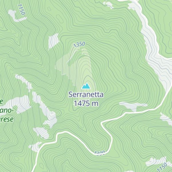 Map of Serranetta