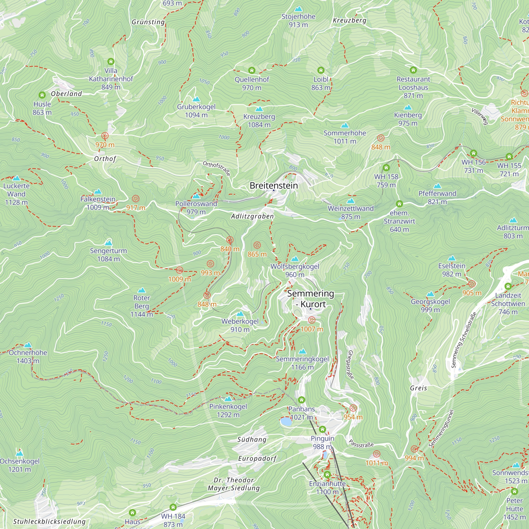 Sonnhof map