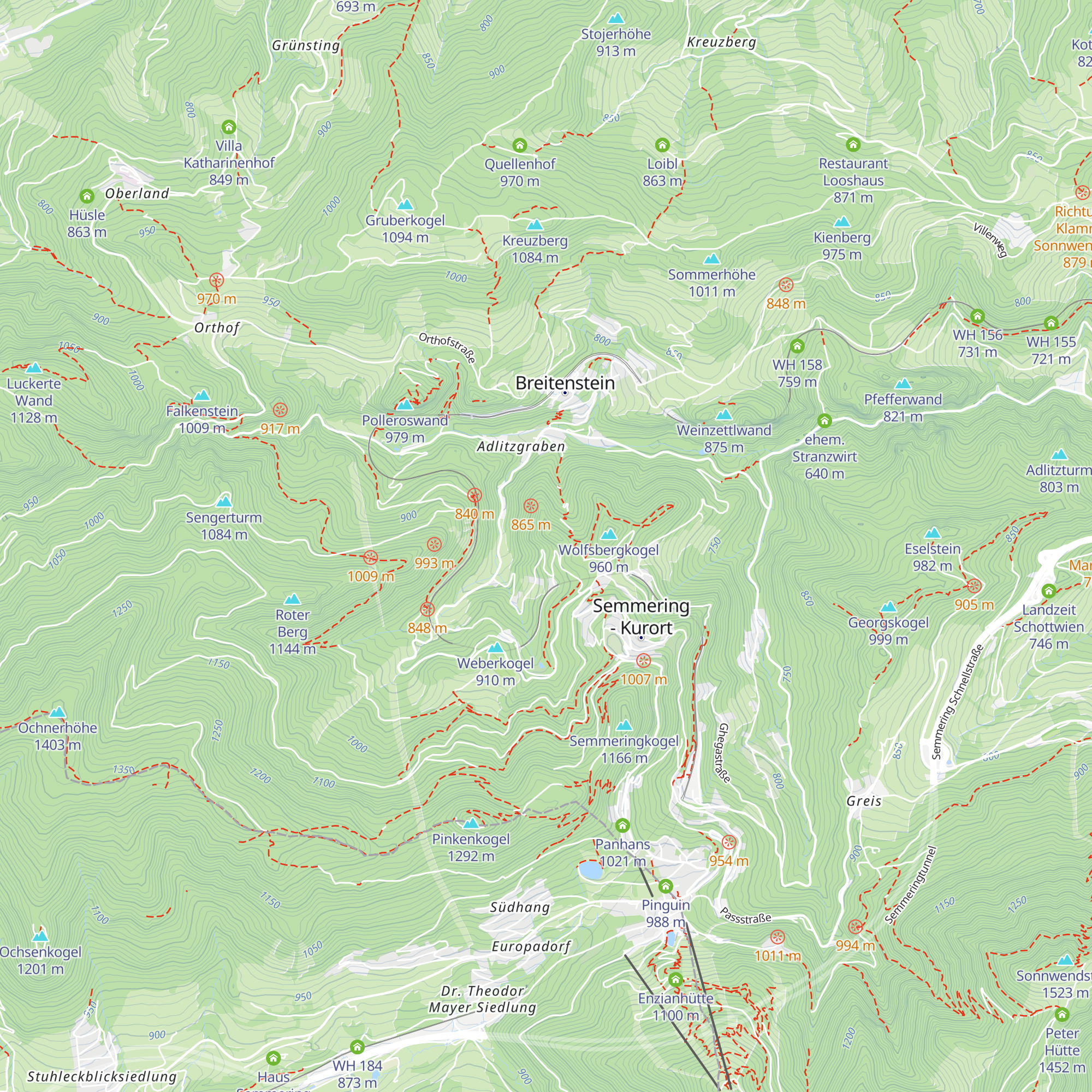Sonnhof map
