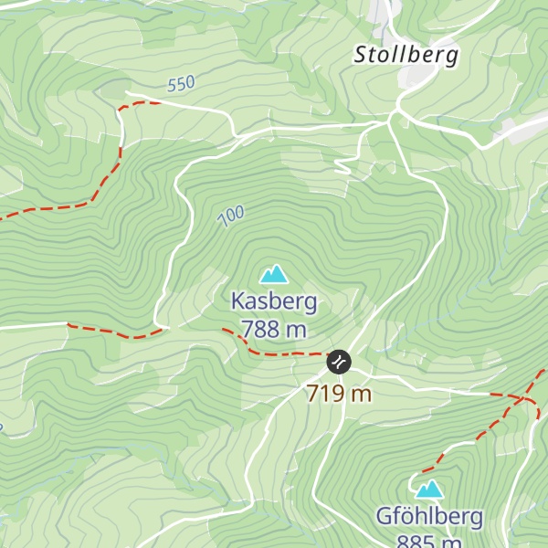 Map of Kasberg