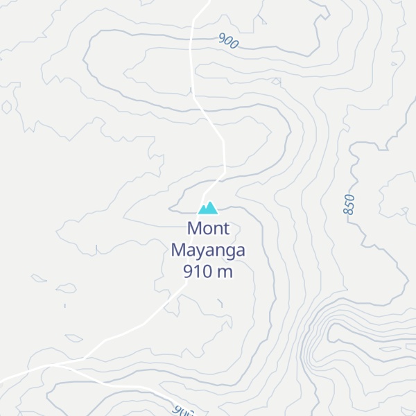 Map of Mont Mayanga