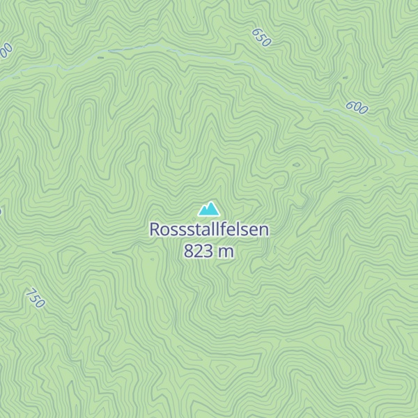 Map of Rossstallfelsen