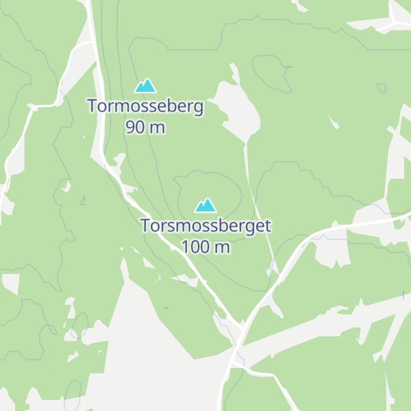 Map of Torsmossberget