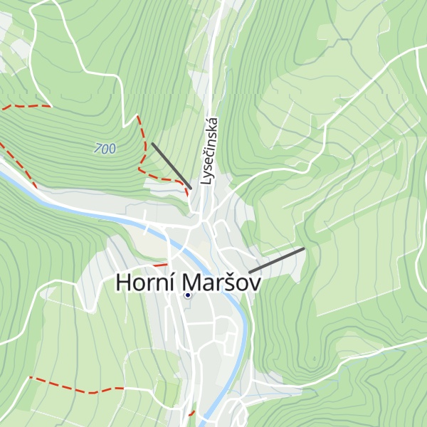 Map of Chata Kovárna