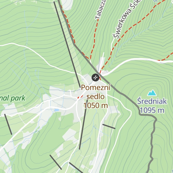 Map of Chata Jeřabinka