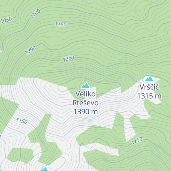 Map of Veliko Rteševo