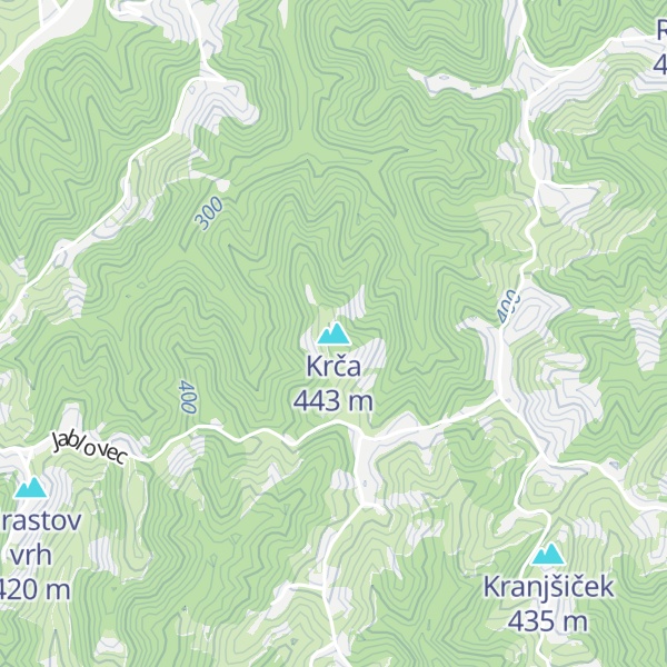 Map of Krča