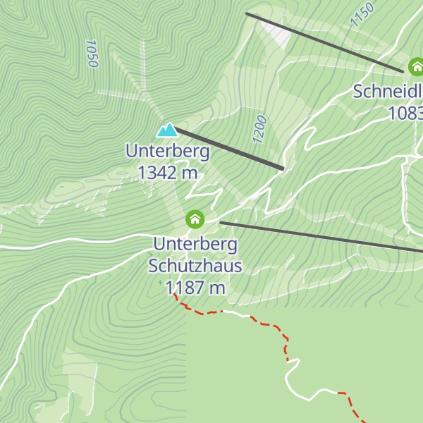 Map of Bergrettung