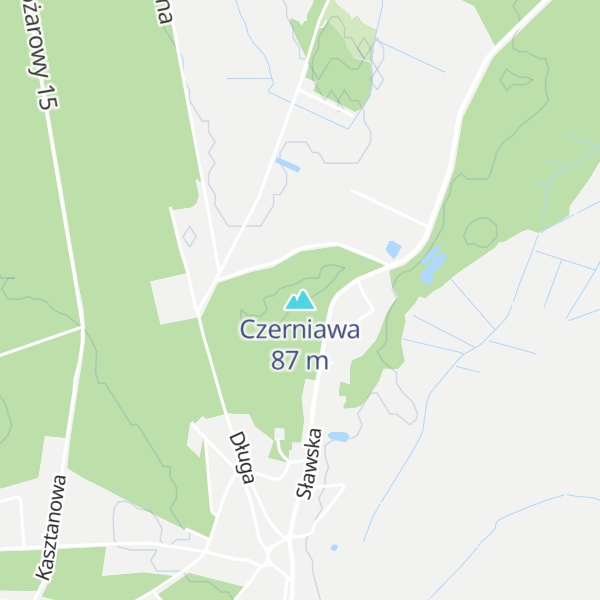 Map of Czerniawa