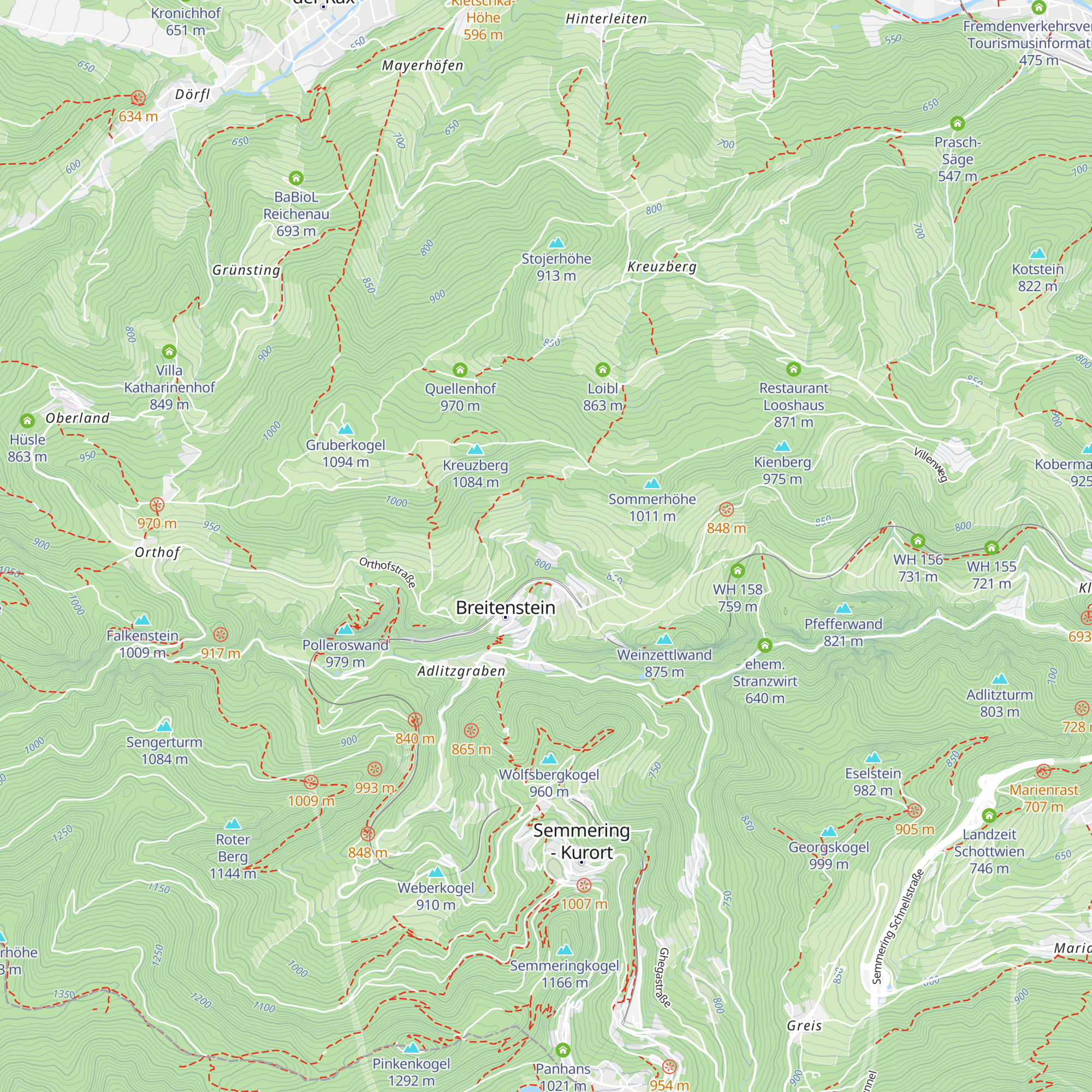 Gesundheitseinrichtung der BVAEB map