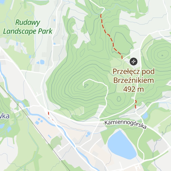 Map of Brzeźnik