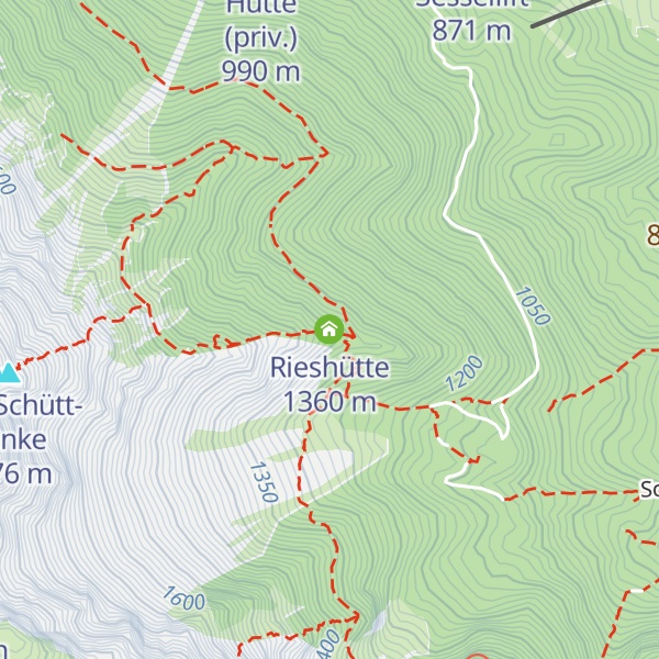 Map of Rieshütte