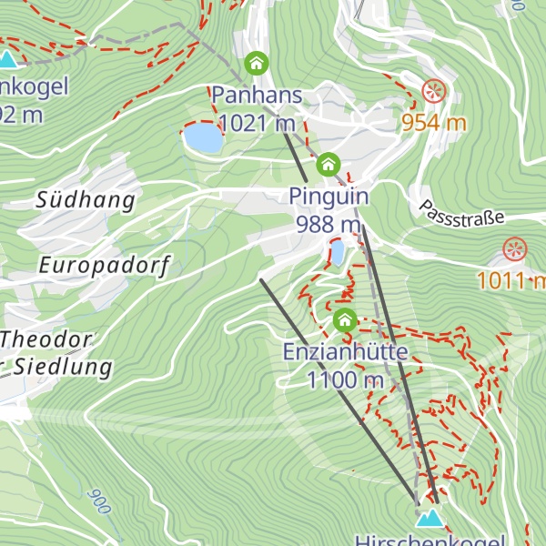 Map of Johanneshütte