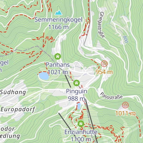 Map of Cervo d'oro