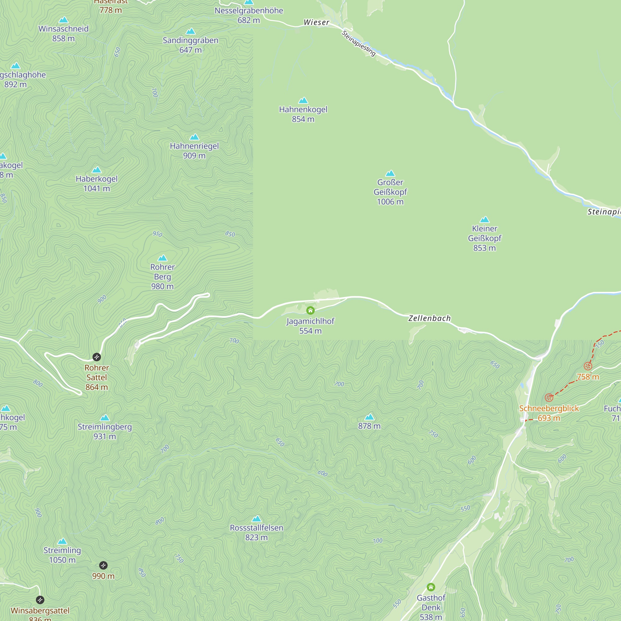Jagamichlhof map