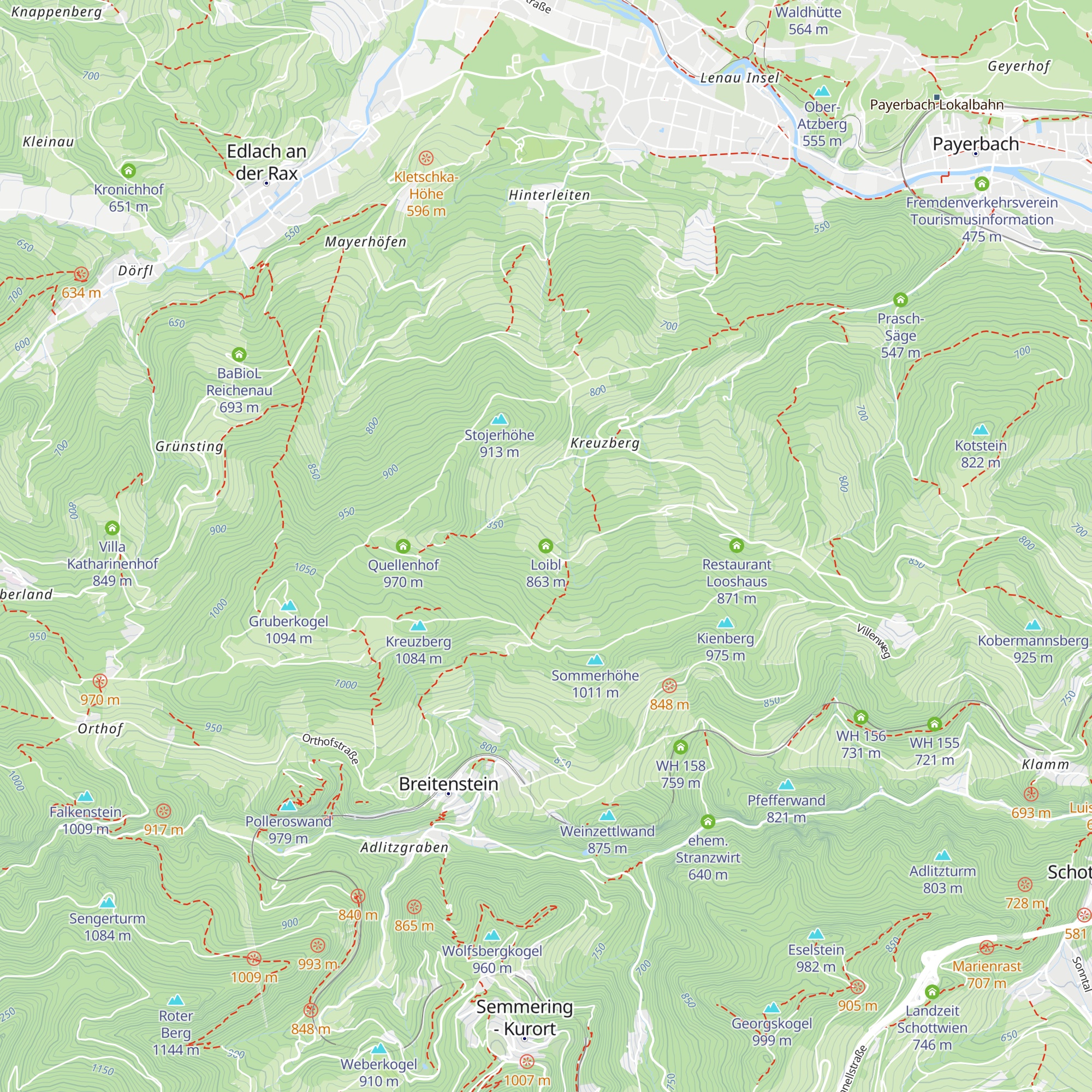 Loibl map