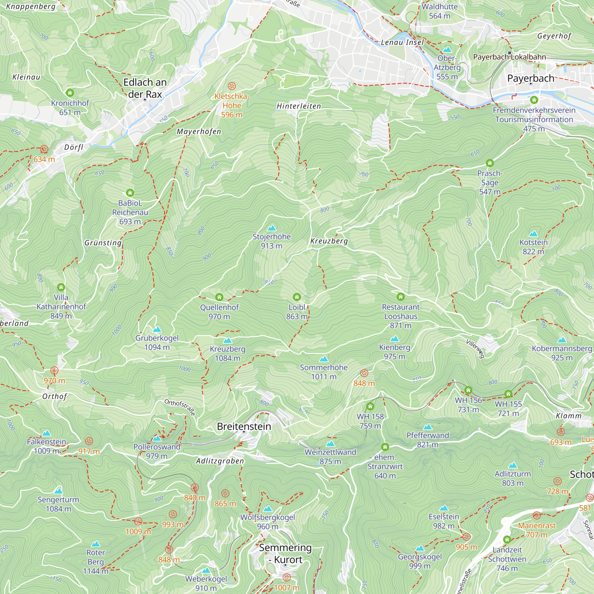 Loibl map