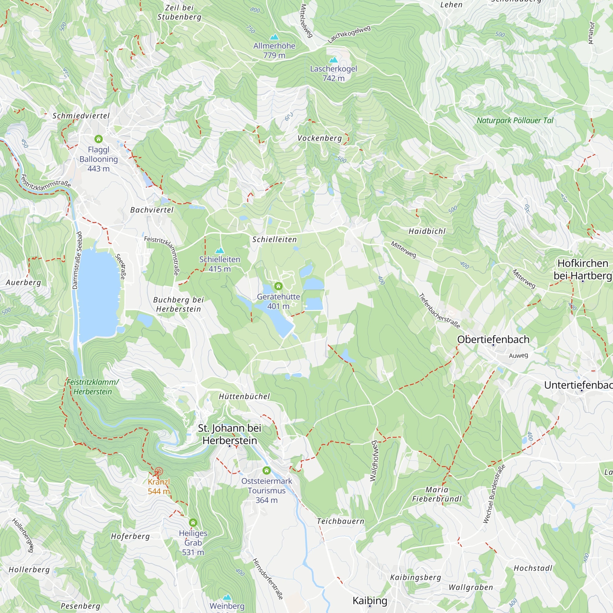 Fischerhütte map