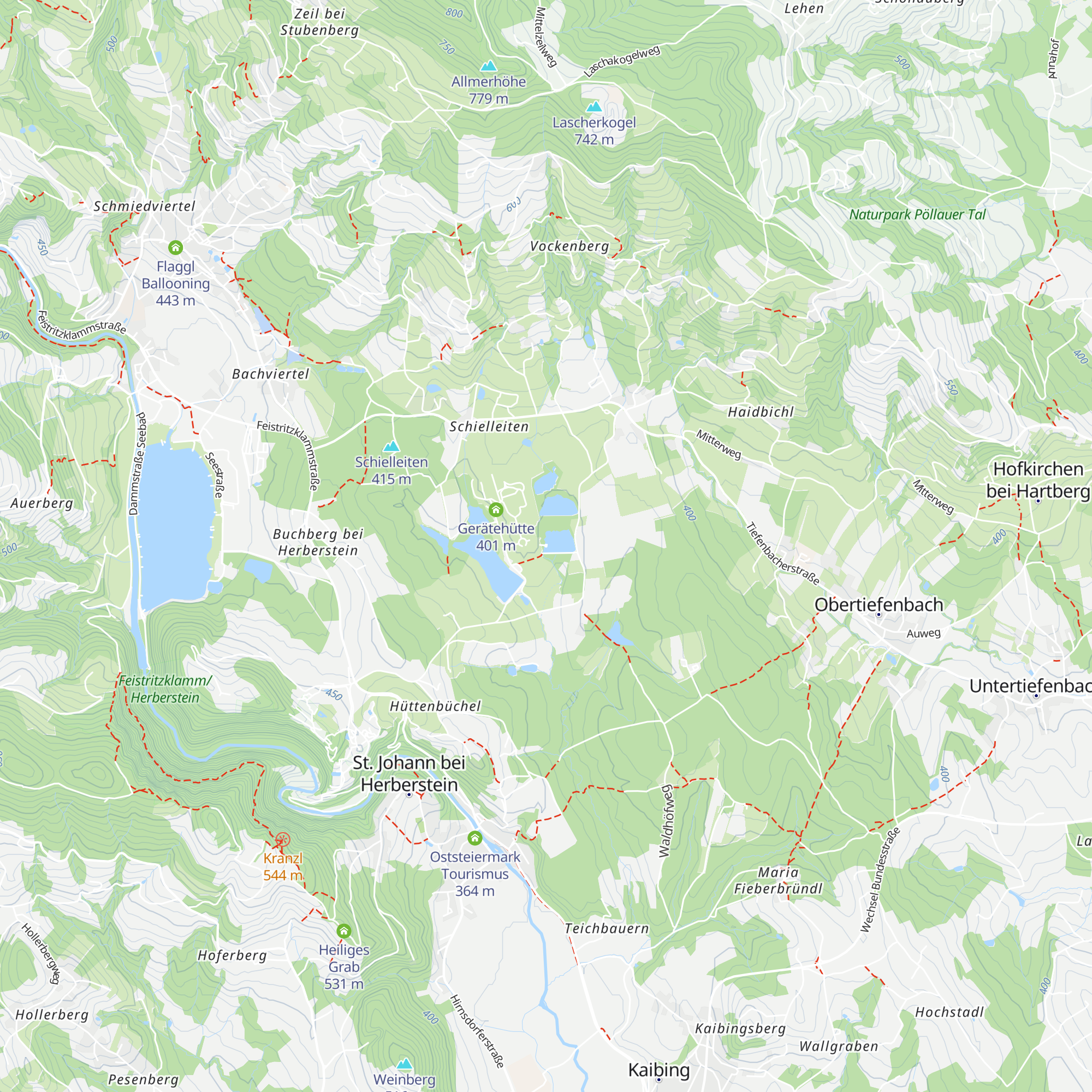 Fischerhütte map
