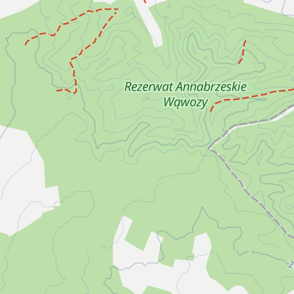 Map of Wzgórze Zamkowe "Schloss Berg"