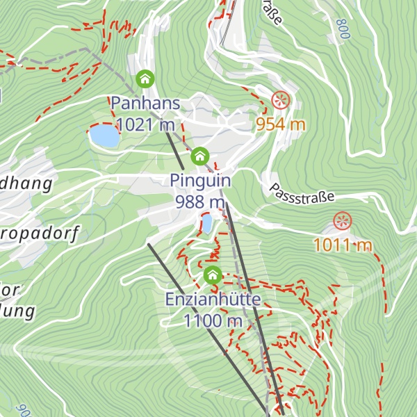 Map of Johanneshütte