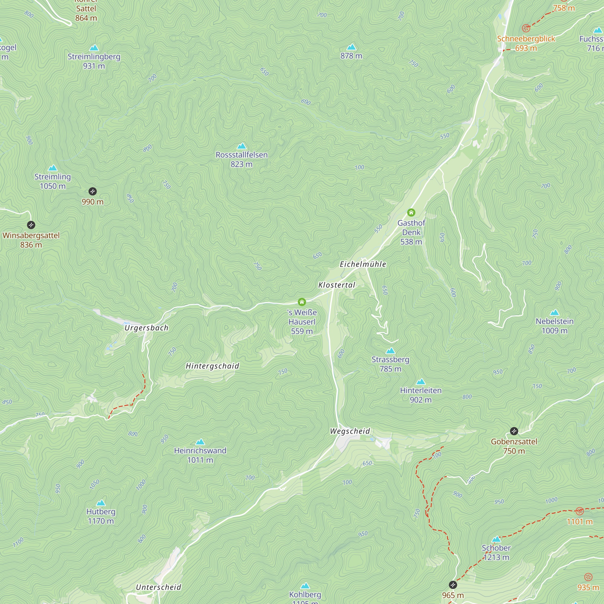 's Weiße Häuserl map