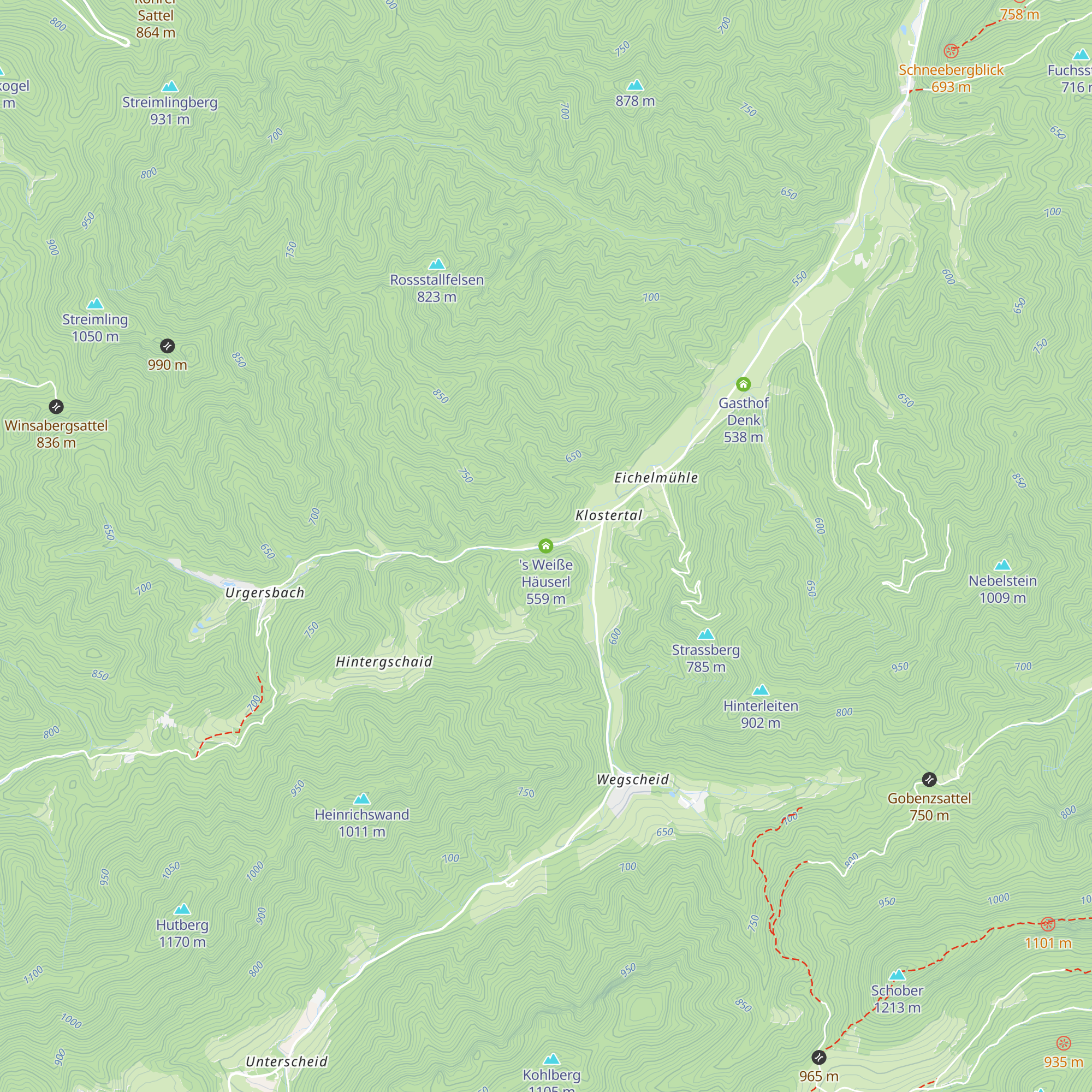 's Weiße Häuserl map