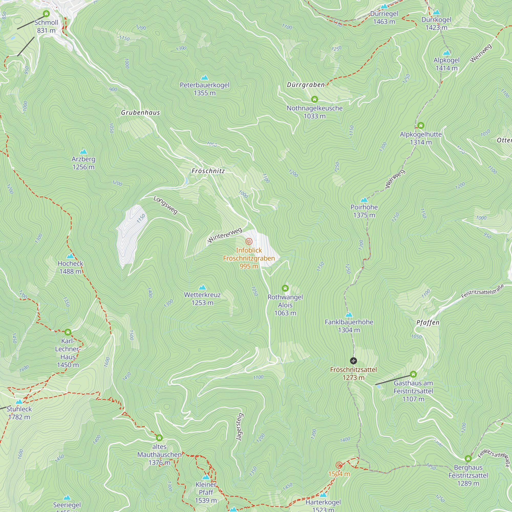 Baubüro map