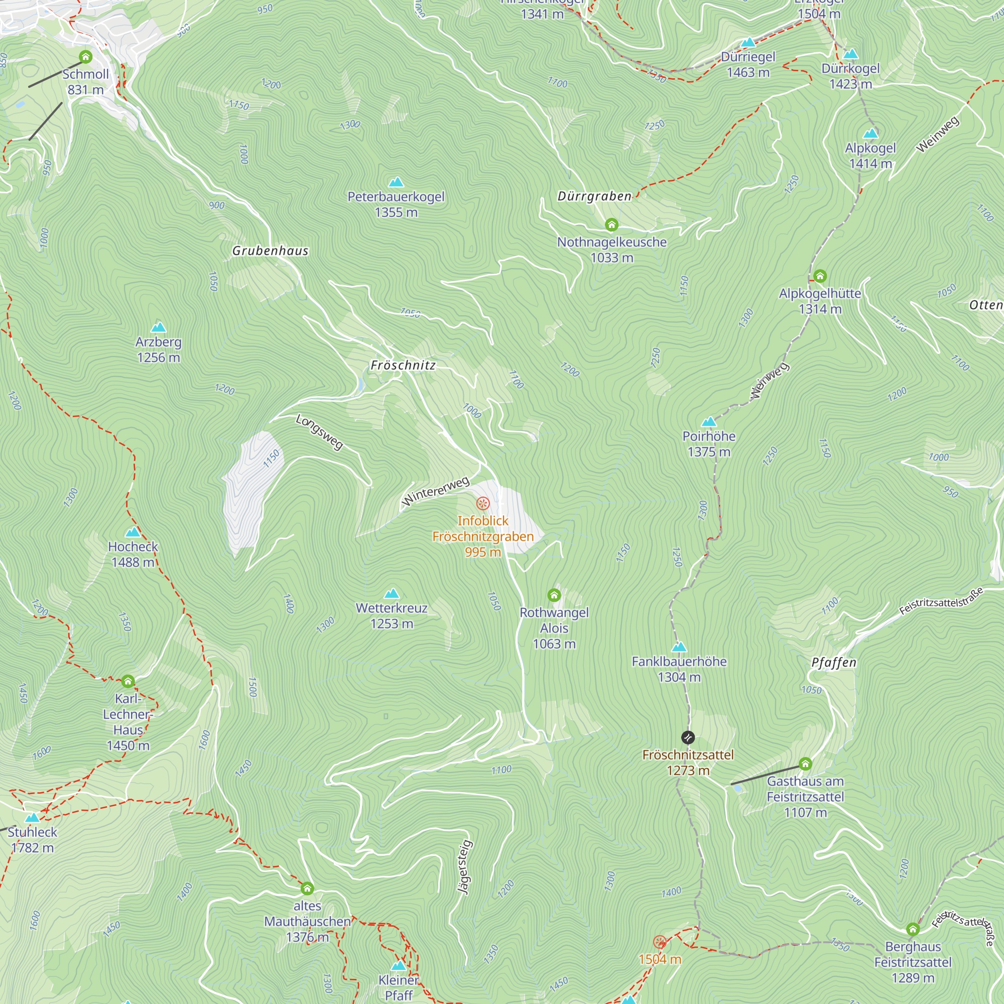 Baubüro map