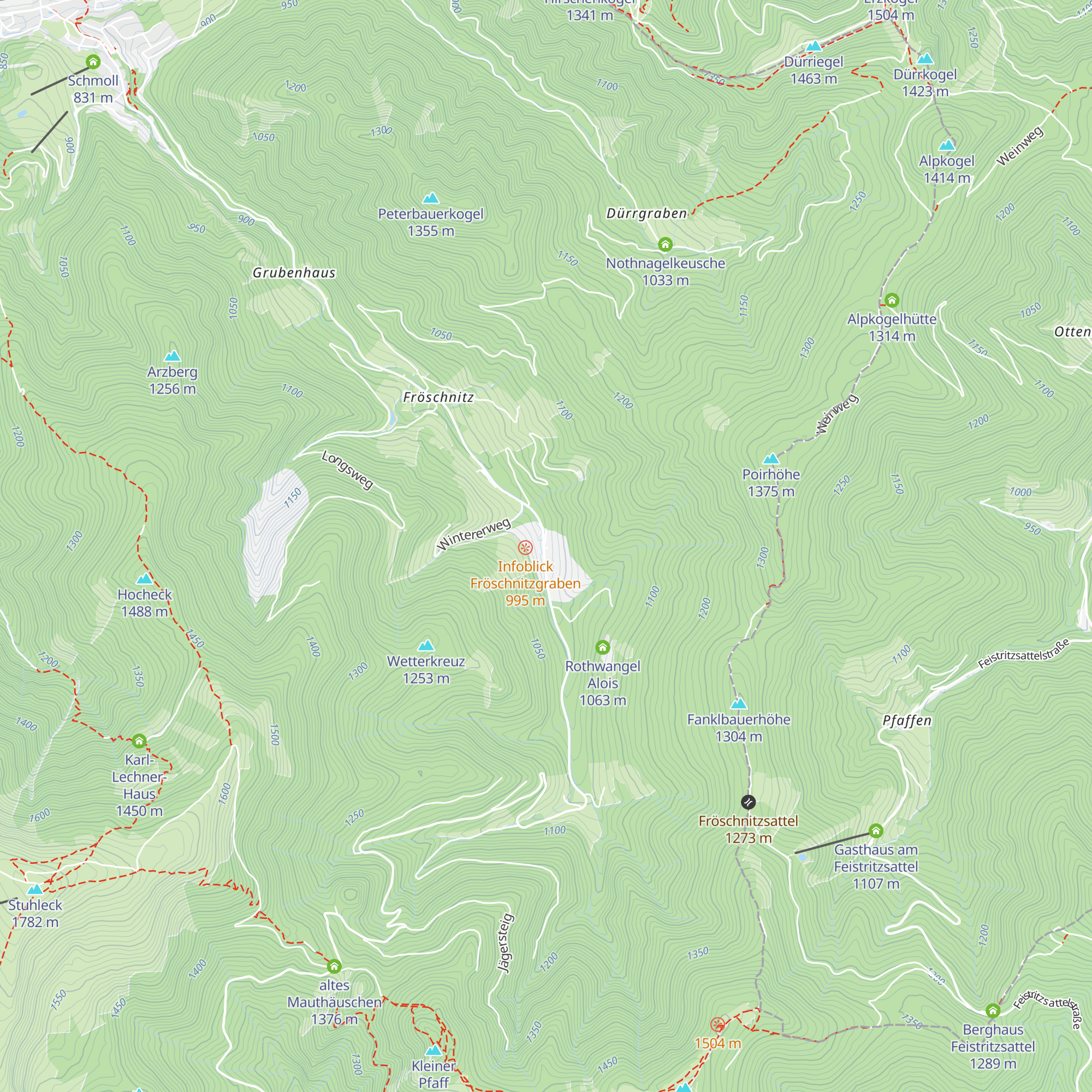 Baubüro map