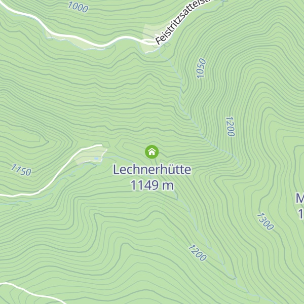 Map of Lechnerhütte