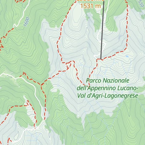 Map of Monte Sirino
