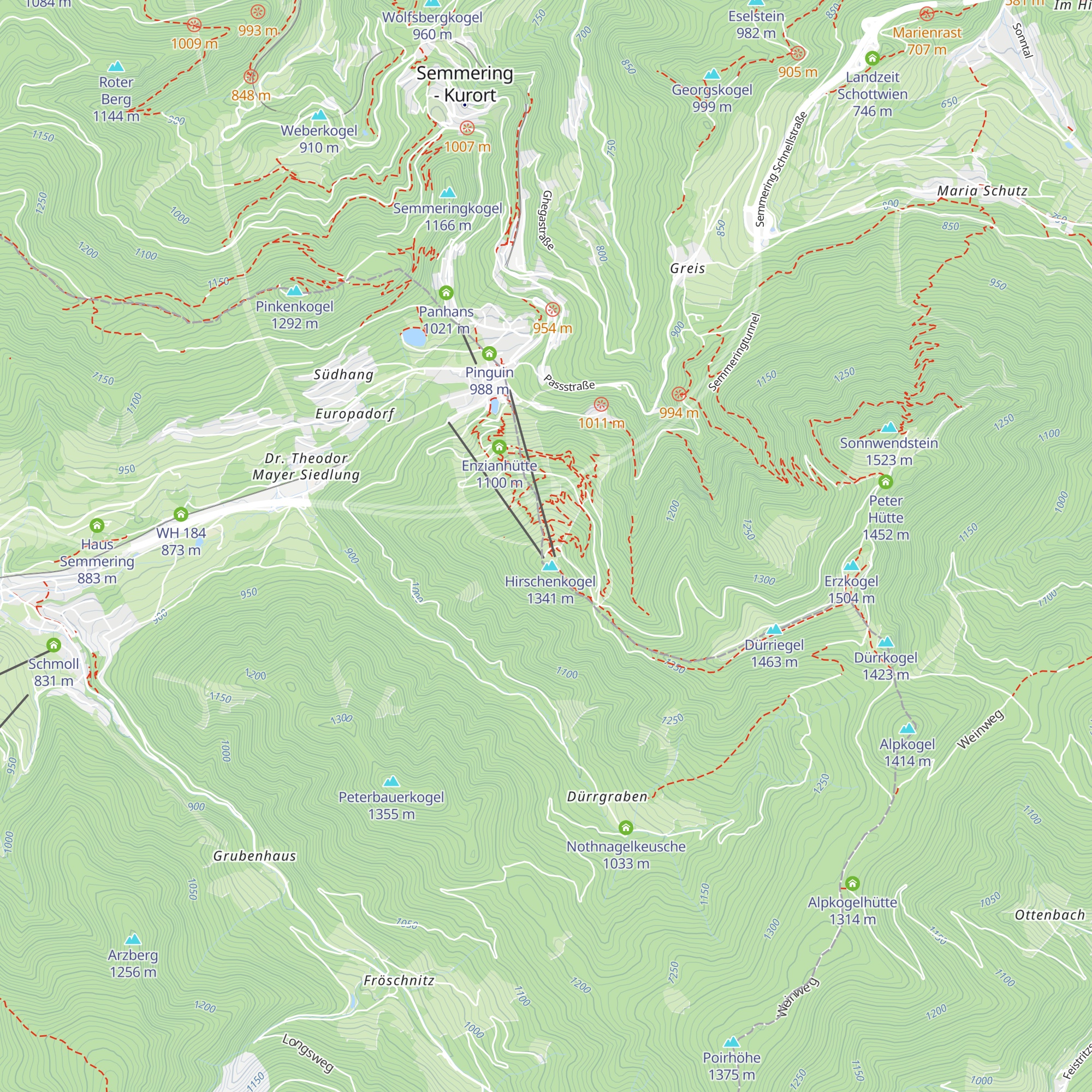 Liechtensteinhaus map