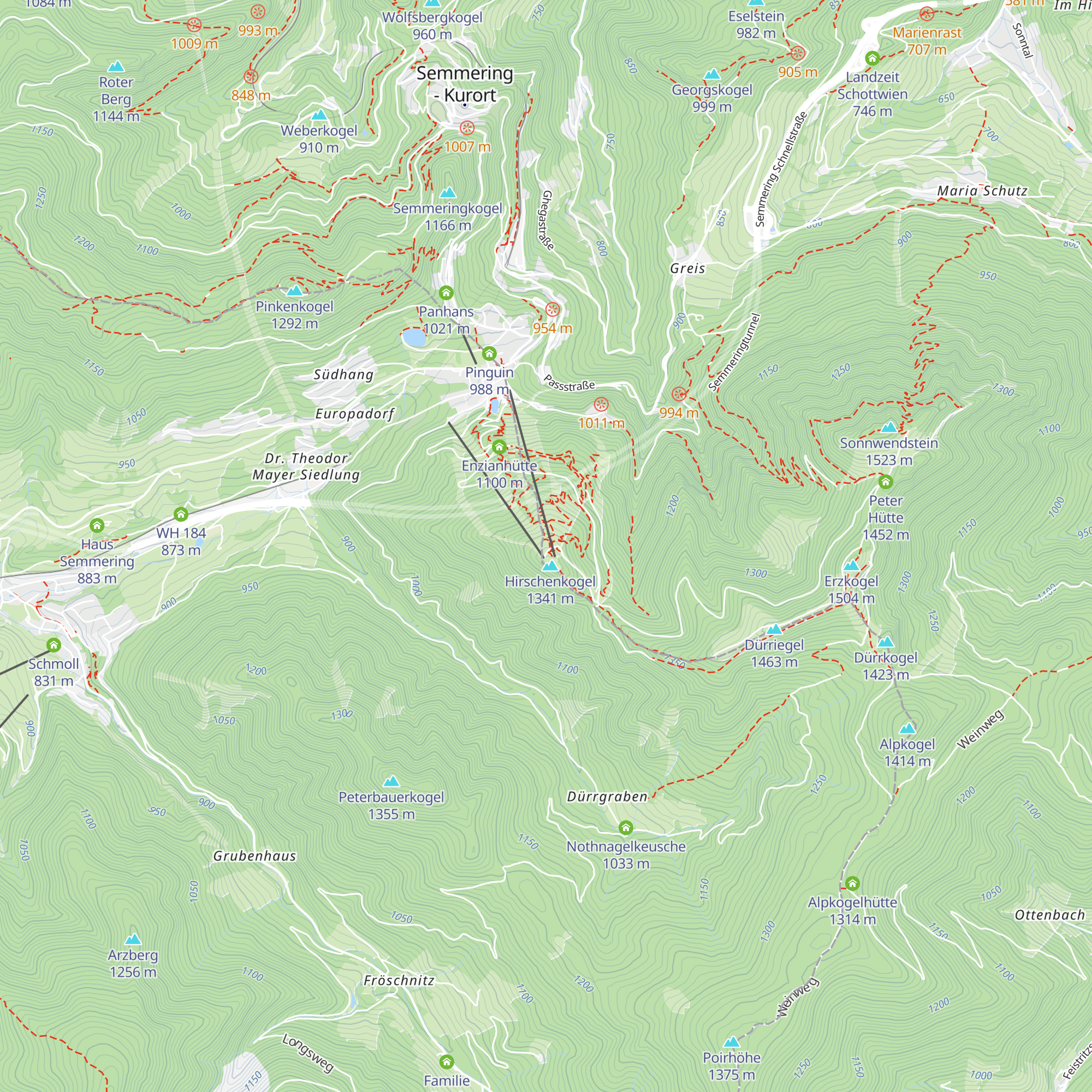 Liechtensteinhaus map