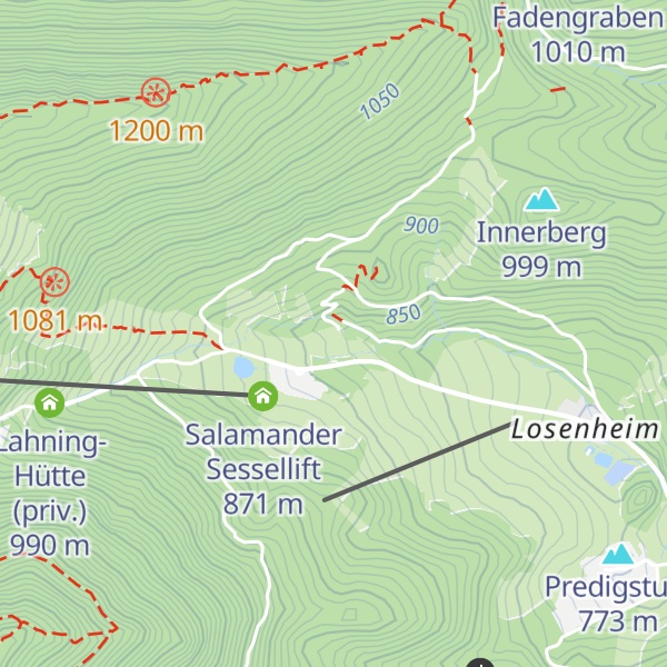 Map of Gschaiderhof
