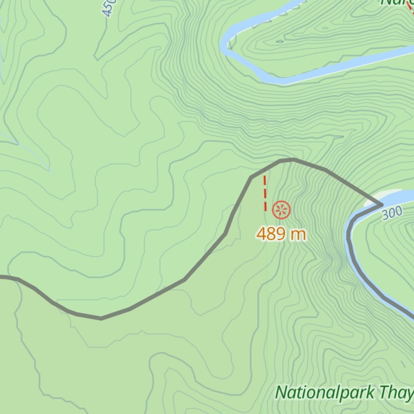 Map of Býčí hora / Stierwiesberg