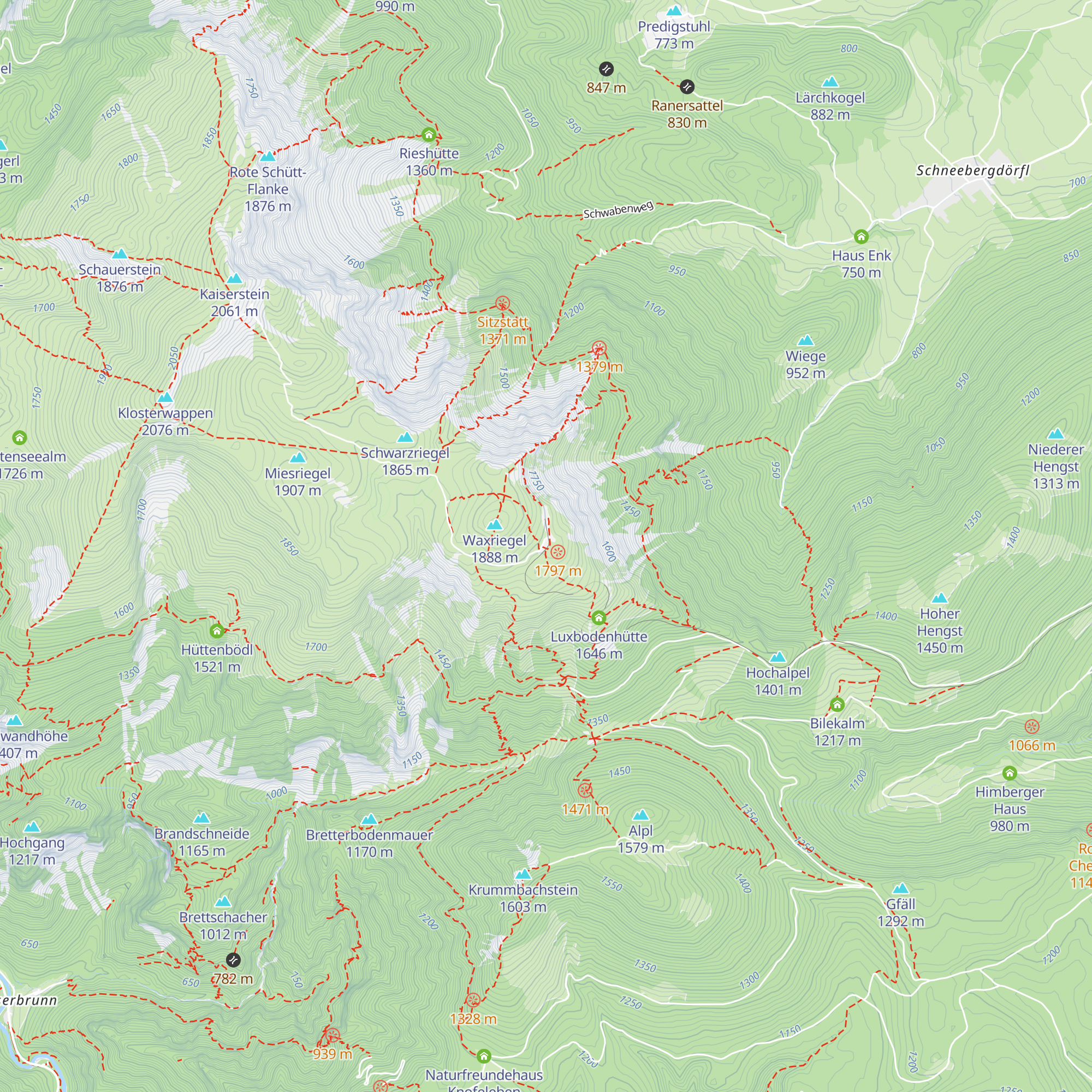 Galerie Voka map