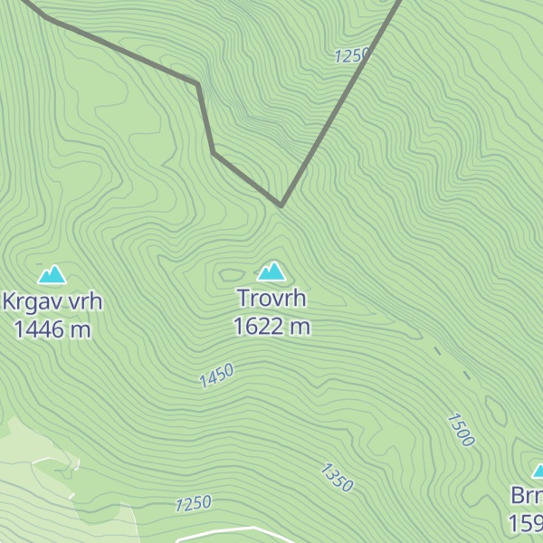 Map of Trovrh