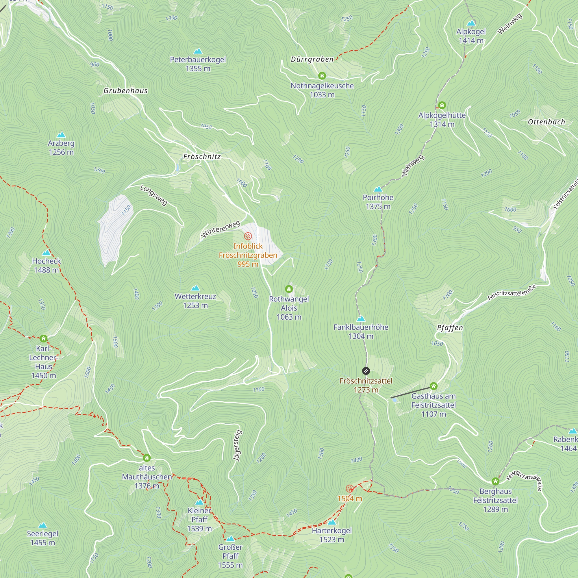 Rothwangel Alois map