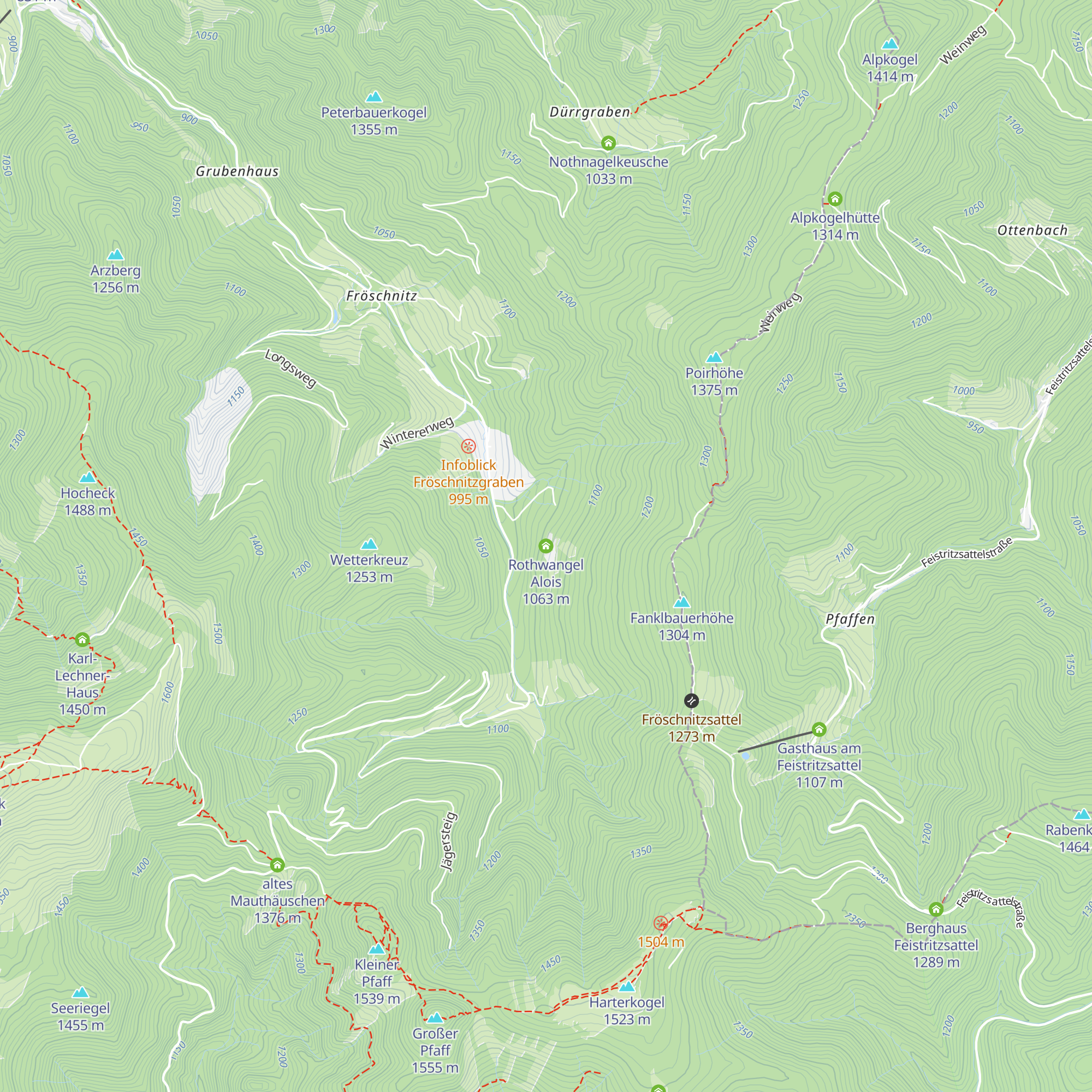 Rothwangel Alois map