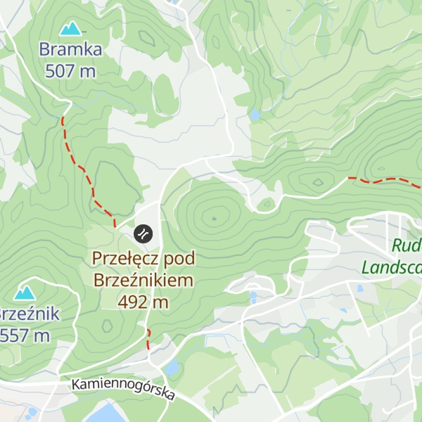 Map of Góra Parkowa