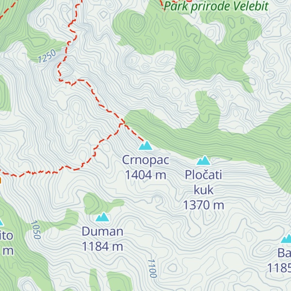 Map of Crnopac