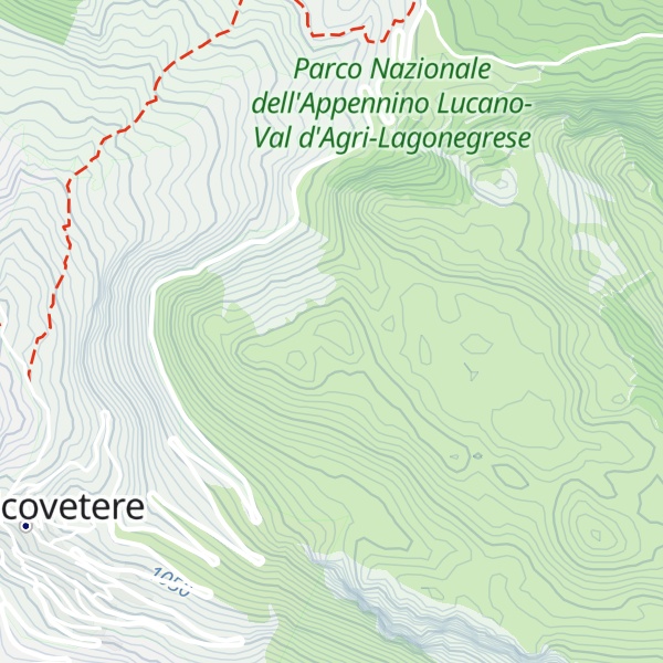 Map of Monte la Croce