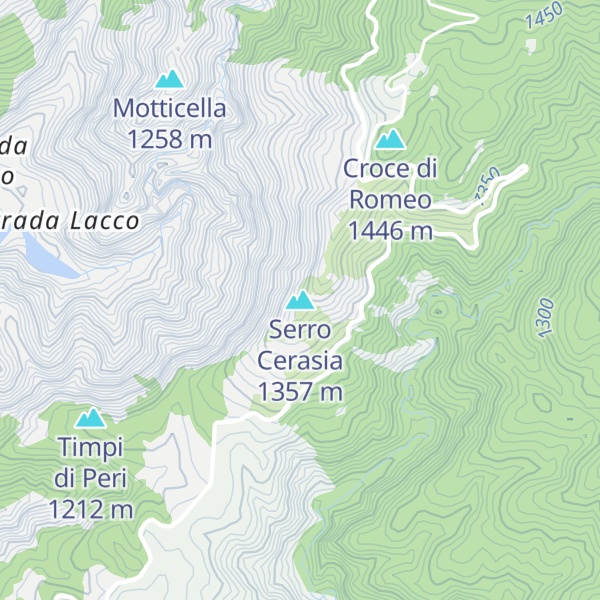 Map of Serro Cerasia