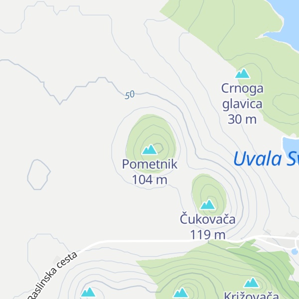 Map of Pometnik