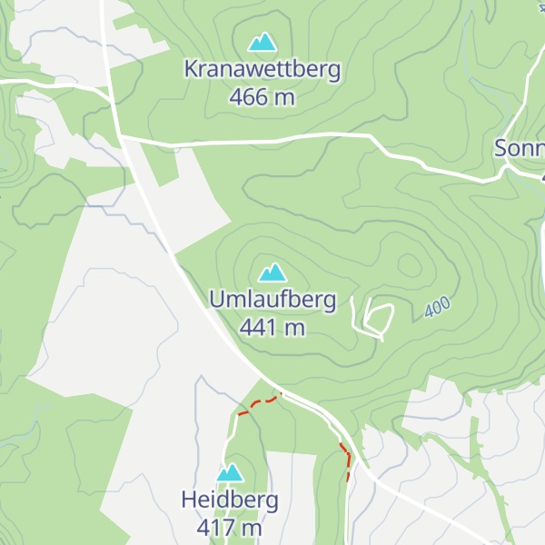 Map of Umlaufberg