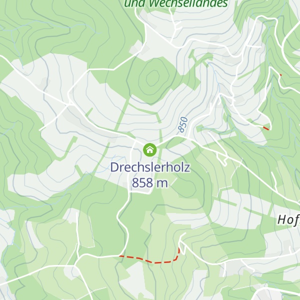 Map of Drechslerholz