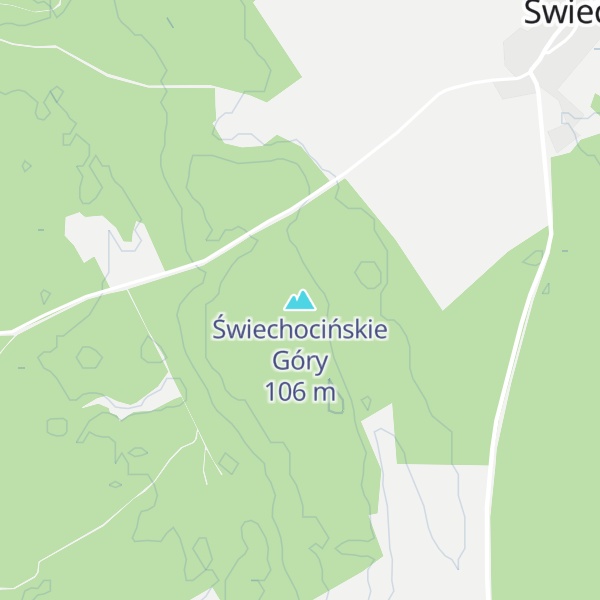 Map of Świechocińskie Góry